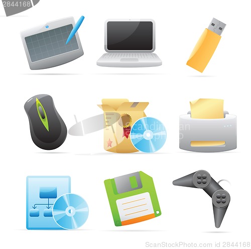Image of Icons for computer