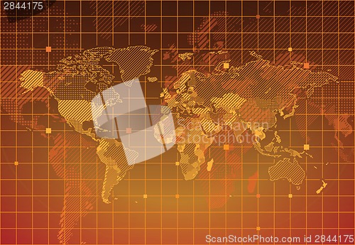 Image of World map