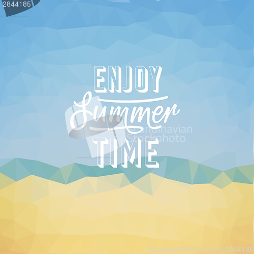 Image of Summer holiday tropical beach background