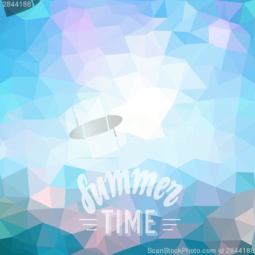 Image of Summer holiday tropical beach background