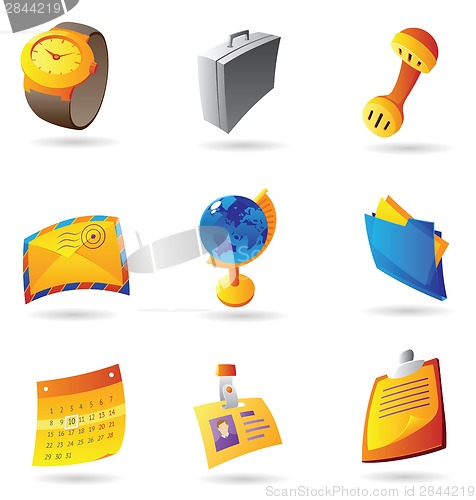 Image of Icons for business office