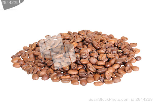 Image of Roasted black coffee beans