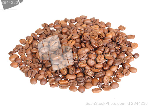 Image of Roasted black coffee beans