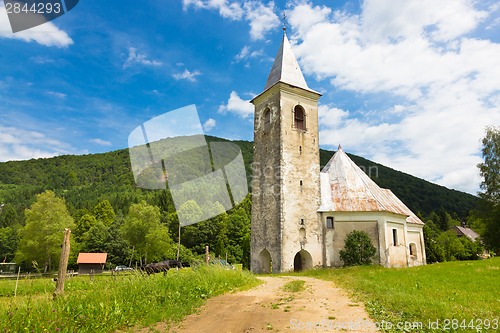 Image of Church in Srednja vas near Semic, Slovenia.