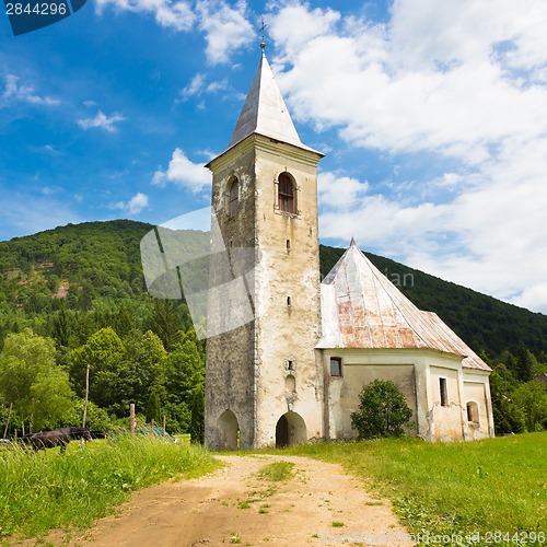 Image of Church in Srednja vas near Semic, Slovenia.