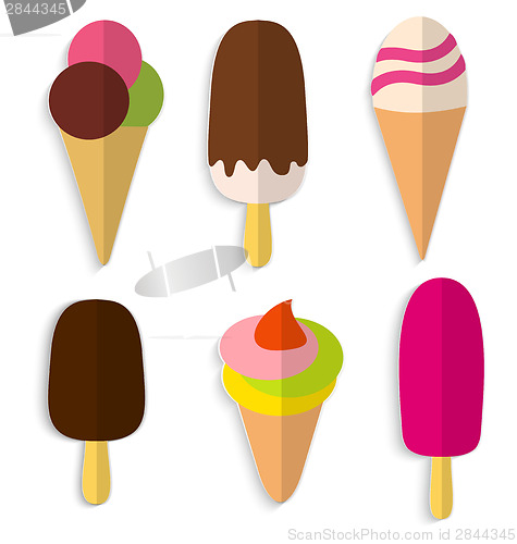 Image of Ice cream set