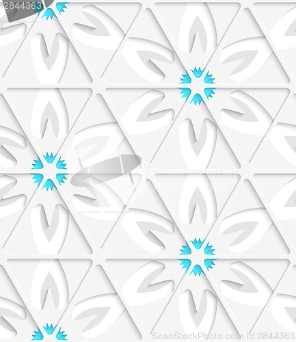 Image of Floral with net seamless