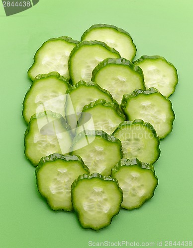 Image of Chopped cucumber