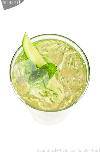 Image of cocktail with cucumber
