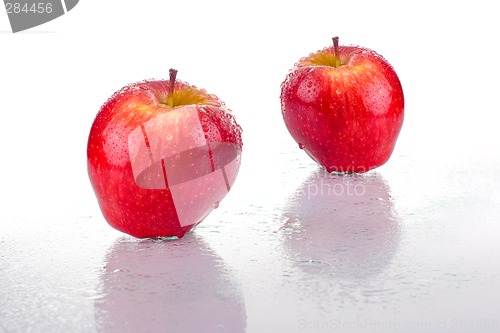 Image of Two Red Apples
