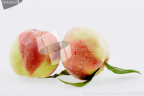 Image of Fresh peach fruits