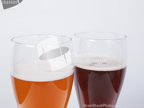 Image of Two glasses of German beer