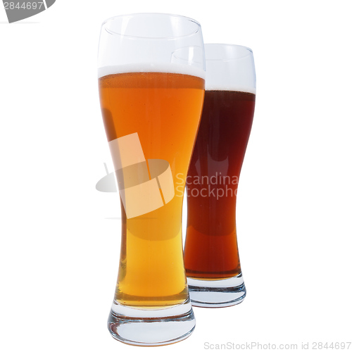 Image of Two glasses of German beer