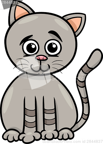 Image of cute cat cartoon illustration