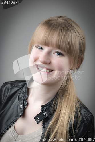 Image of Portrait blond girl