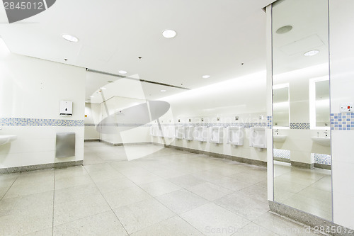 Image of interior of private restroom 