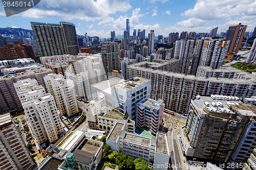 Image of Hong Kong Downtown city