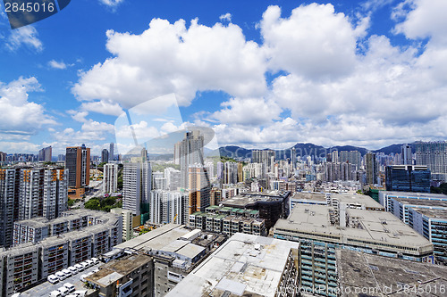 Image of Hong Kong Downtown city