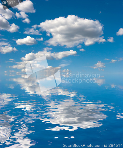 Image of Sky on Water