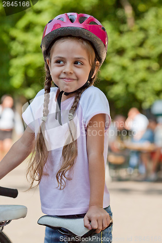 Image of Little biker