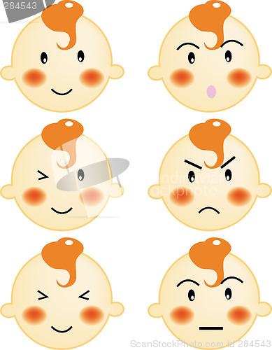 Image of baby expression