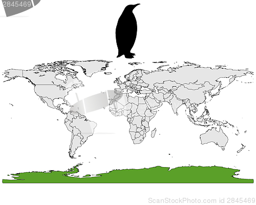 Image of Emperor penguin range