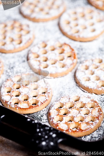 Image of fresh homemade honey cookies