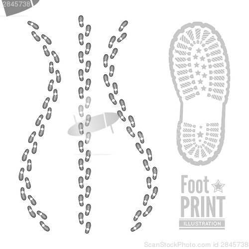 Image of Shoe print