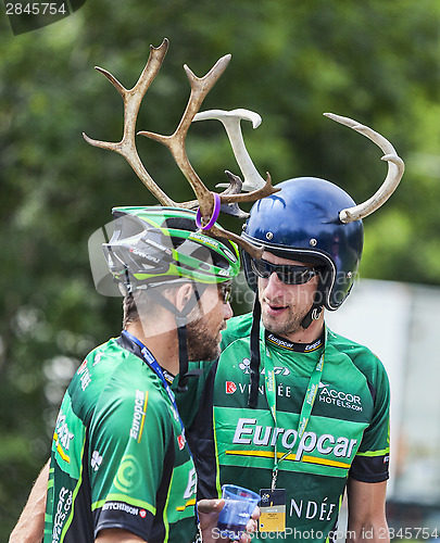 Image of Fans of Le Tour de France