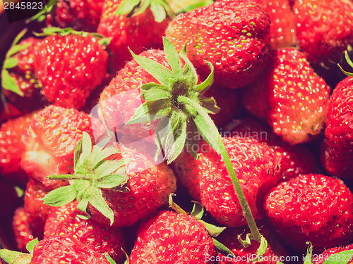 Image of Retro look Strawberries