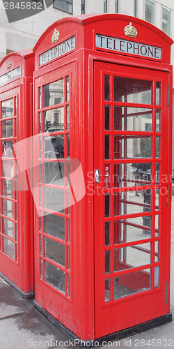 Image of London telephone box