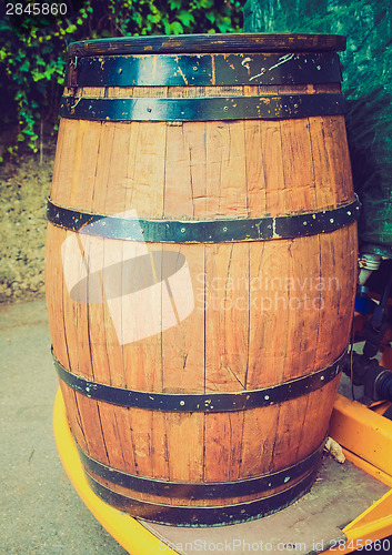 Image of Retro look Barrel cask