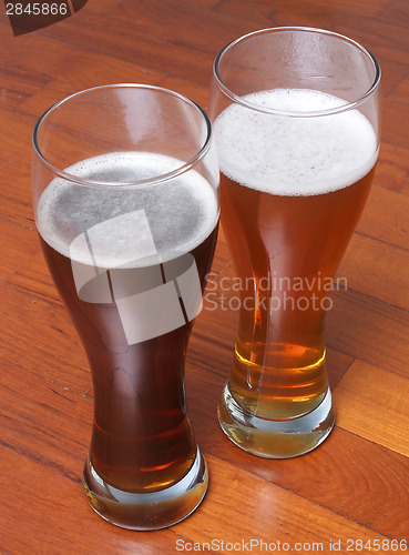 Image of Two glasses of German beer