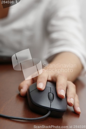 Image of Hand and Mouse