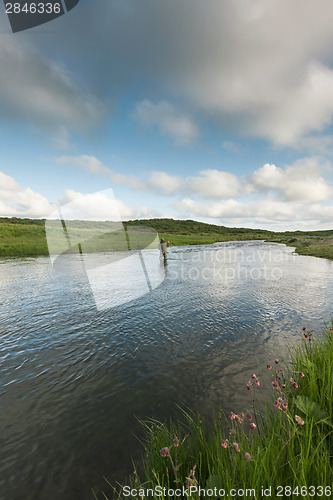 Image of Flyfisherman casting