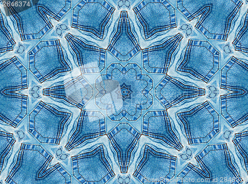 Image of Abstract jeans pattern