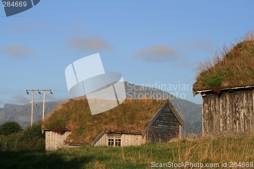 Image of old woden houses