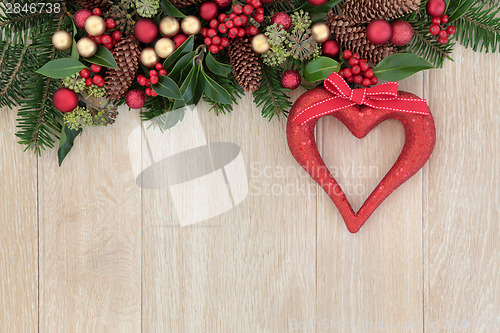 Image of Christmas Heart Decoration