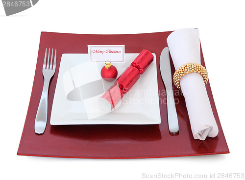 Image of Christmas Place Setting