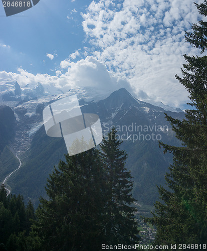 Image of Alps mountain landscape