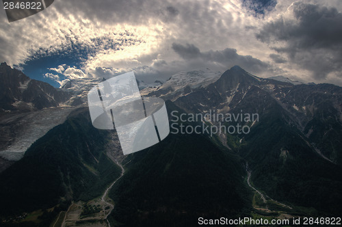 Image of Alps mountain landscape