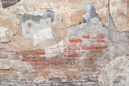 Image of old stone wall detail