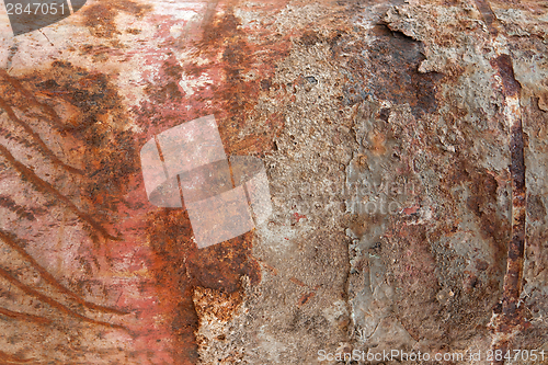 Image of old stone wall detail