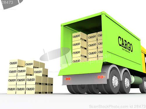 Image of Cargo-truck #1