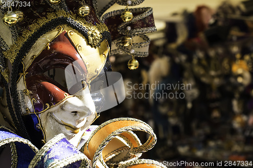 Image of Venetian carnival masks