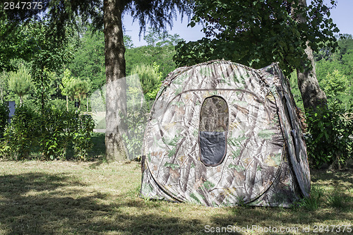 Image of Tent on campsite