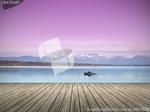 Image of wooden jetty