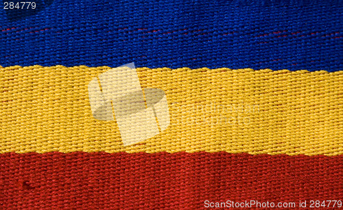 Image of Romanian flag texture