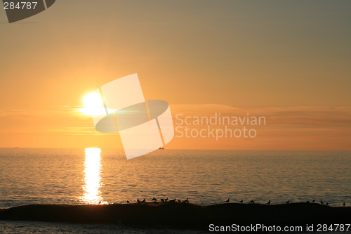 Image of Sunset in norway
