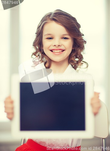 Image of girl with tablet pc